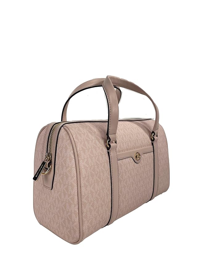 Amazon.com: Michael Kors Medium Duffle Bag Satchel Light